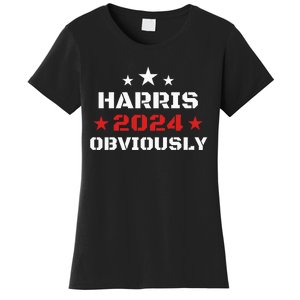 Harris 2024 Obviously Women's T-Shirt