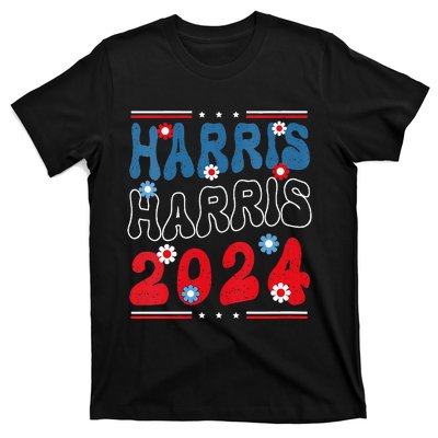 Harris 2024 President America Election Usa Democrats T-Shirt