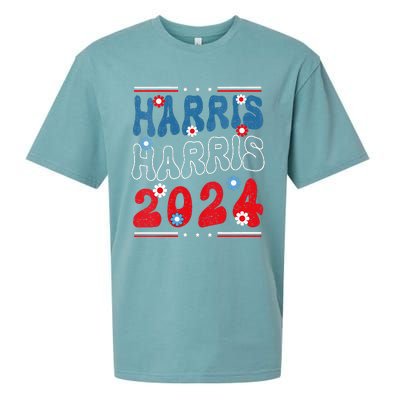 Harris 2024 President America Election Usa Democrats Sueded Cloud Jersey T-Shirt