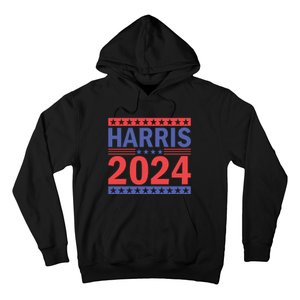 Harris 2024 Political Support Graphics Hoodie