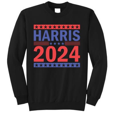 Harris 2024 Political Support Graphics Sweatshirt