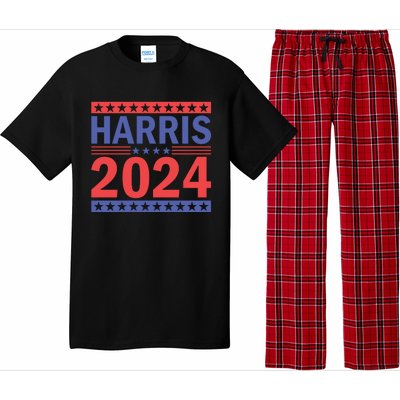 Harris 2024 Political Support Graphics Pajama Set