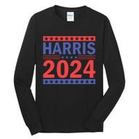 Harris 2024 Political Support Graphics Tall Long Sleeve T-Shirt