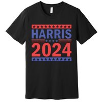 Harris 2024 Political Support Graphics Premium T-Shirt