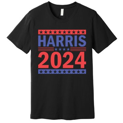 Harris 2024 Political Support Graphics Premium T-Shirt