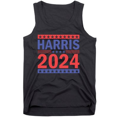 Harris 2024 Political Support Graphics Tank Top