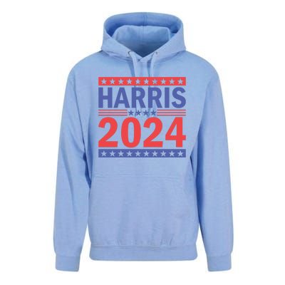 Harris 2024 Political Support Graphics Unisex Surf Hoodie