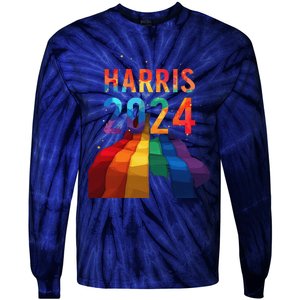 Harris 2024 Pride Tie-Dye Long Sleeve Shirt