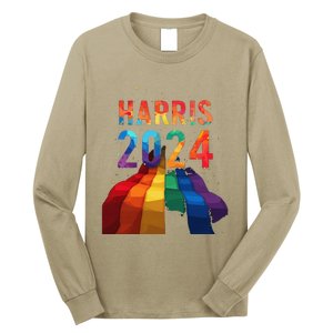 Harris 2024 Pride Long Sleeve Shirt