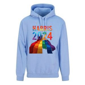 Harris 2024 Pride Unisex Surf Hoodie