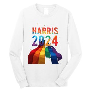 Harris 2024 Pride Long Sleeve Shirt