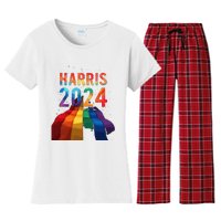 Harris 2024 Pride Women's Flannel Pajama Set