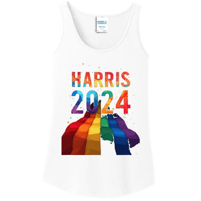 Harris 2024 Pride Ladies Essential Tank