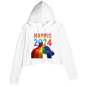 Harris 2024 Pride Crop Fleece Hoodie