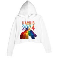 Harris 2024 Pride Crop Fleece Hoodie