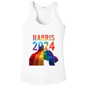 Harris 2024 Pride Ladies PosiCharge Competitor Racerback Tank