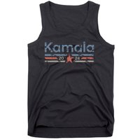 Harris 2024 Retro Grunge Stripes Vintage Kamala Harris 2024 Tank Top