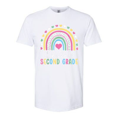 Hello 2nd Second Grade Teacher Softstyle CVC T-Shirt