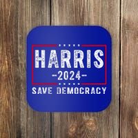 Harris 2024 Save Democracy Election Coaster