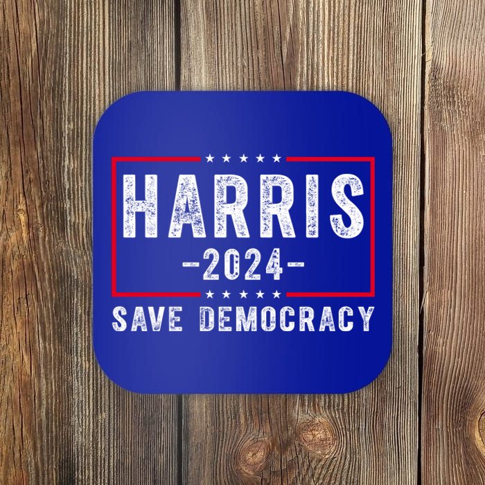 Harris 2024 Save Democracy Election Coaster