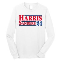 Harris 24 Sanders Harris 2024 President Harris Political Long Sleeve Shirt