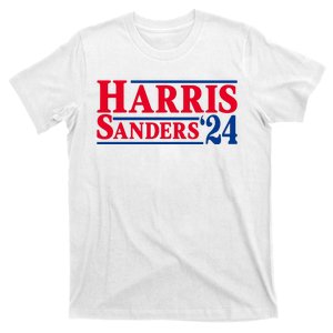 Harris 24 Sanders Harris 2024 President Harris Political T-Shirt