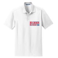 Harris 24 Sanders Harris 2024 President Harris Political Dry Zone Grid Polo