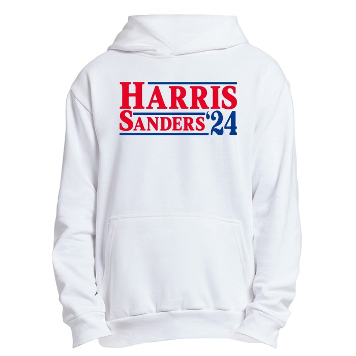 Harris 24 Sanders Harris 2024 President Harris Political Urban Pullover Hoodie