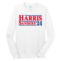 Harris 24 Sanders Harris 2024 President Harris Political Tall Long Sleeve T-Shirt