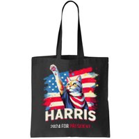 Harris 2024 Save Democratic Kamala Harris Cat Ladies 2024 Tote Bag