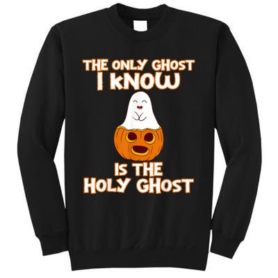 Halloween 2020 The Only Ghost I Know Is The Holy Ghost Sweatshirt