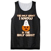 Halloween 2020 The Only Ghost I Know Is The Holy Ghost Mesh Reversible Basketball Jersey Tank