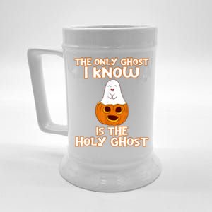 Halloween 2020 The Only Ghost I Know Is The Holy Ghost Beer Stein