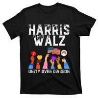 Harriswaltz 2024 Unity Over Division T-Shirt