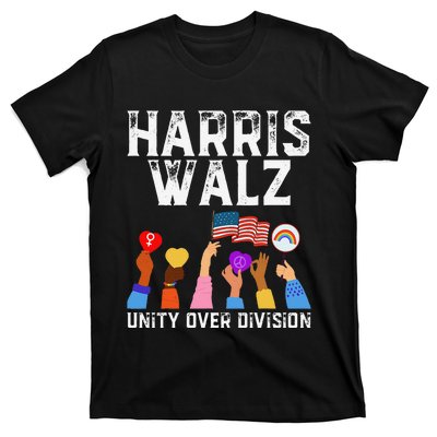 Harriswaltz 2024 Unity Over Division T-Shirt