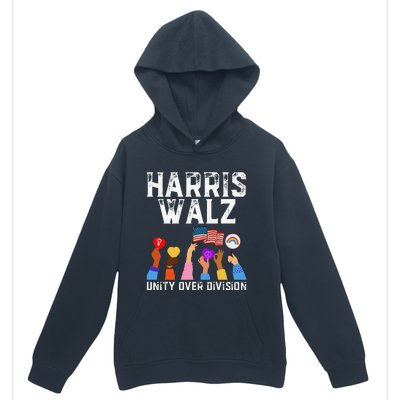 Harriswaltz 2024 Unity Over Division Urban Pullover Hoodie