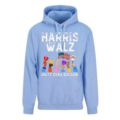 Harriswaltz 2024 Unity Over Division Unisex Surf Hoodie