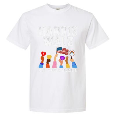 Harriswaltz 2024 Unity Over Division Garment-Dyed Heavyweight T-Shirt