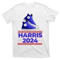 Harris 2024 Vote President Kamala Election Sneakers Meme T-Shirt