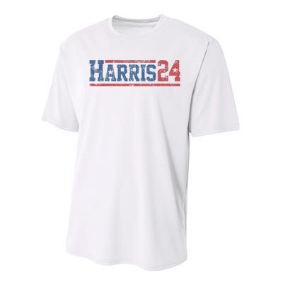 Harris 24 Vintage Kamala Harris 2024 Performance Sprint T-Shirt