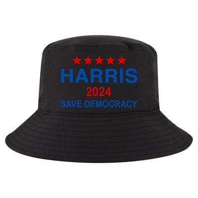 Harris 2024 Vote President Kamala Save Democracy Democratic Funny Gift Cool Comfort Performance Bucket Hat