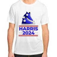 Harris 2024 Vote President Kamala Election Sneakers Meme Adult ChromaSoft Performance T-Shirt