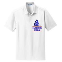 Harris 2024 Vote President Kamala Election Sneakers Meme Dry Zone Grid Polo