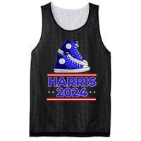 Harris 2024 Vote President Kamala Election Sneakers Meme Mesh Reversible Basketball Jersey Tank