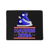 Harris 2024 Vote President Kamala Election Sneakers Meme Mousepad