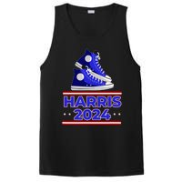 Harris 2024 Vote President Kamala Election Sneakers Meme PosiCharge Competitor Tank