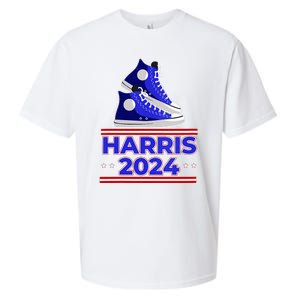 Harris 2024 Vote President Kamala Election Sneakers Meme Sueded Cloud Jersey T-Shirt