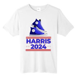 Harris 2024 Vote President Kamala Election Sneakers Meme Tall Fusion ChromaSoft Performance T-Shirt