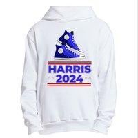 Harris 2024 Vote President Kamala Election Sneakers Meme Urban Pullover Hoodie