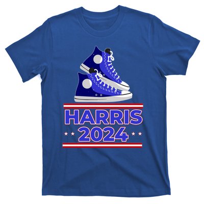 Harris 2024 Vote President Kamala Election Sneakers Meme Gift T-Shirt